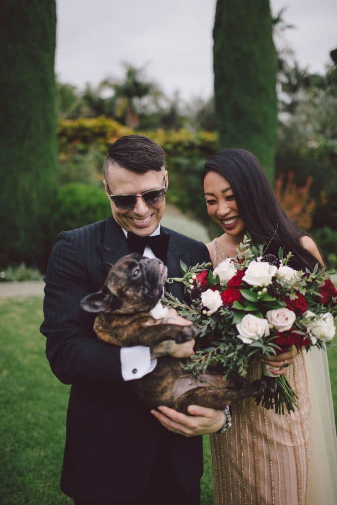 A romantic, edgy and pet friendly Los Angeles elopement in Beverly Hills